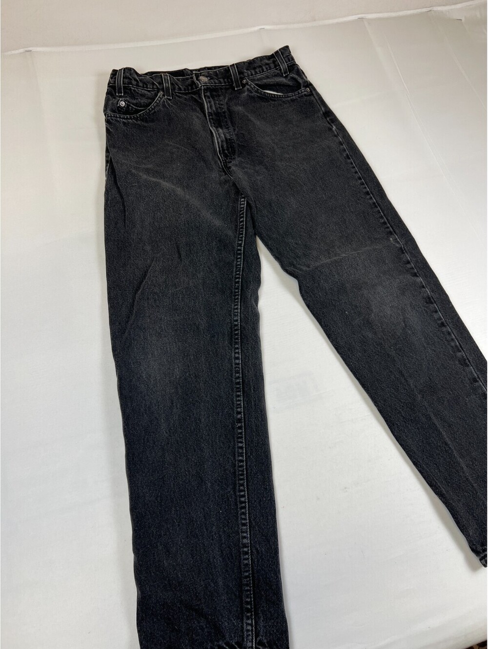 Vintage 94'  Levis 550 Jeans Men 34x32 Relaxed Fit Tapered Leg Black Made in USA - Picture 7 of 9